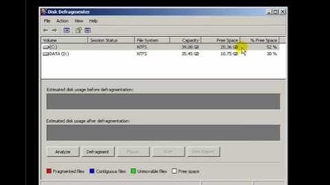 Disk Cleanup & Defrag