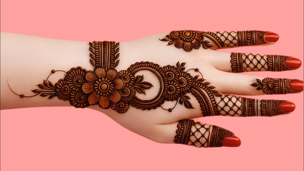 New Style Mehndi Design | Simple & Stylish Perfect Mehndi Design for Festival & Wedding