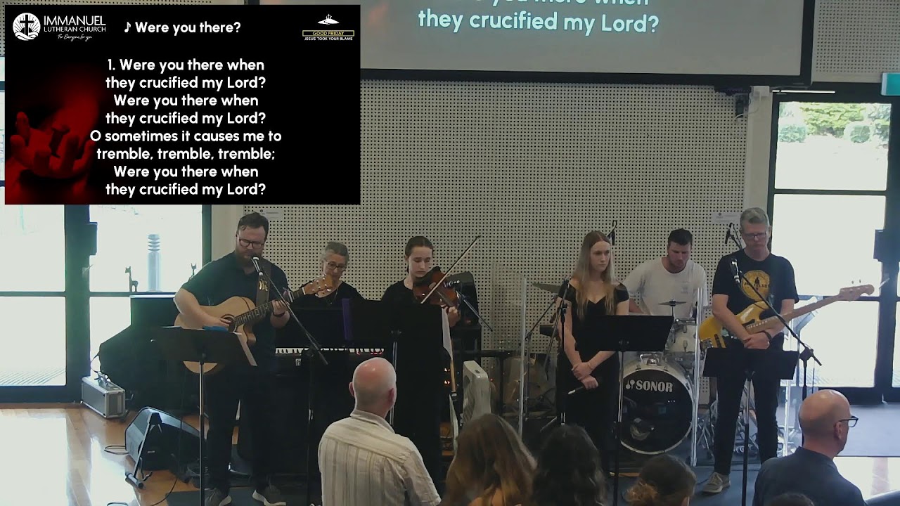 Worship Livestream - Good Friday 3 April 2026, 9:30am