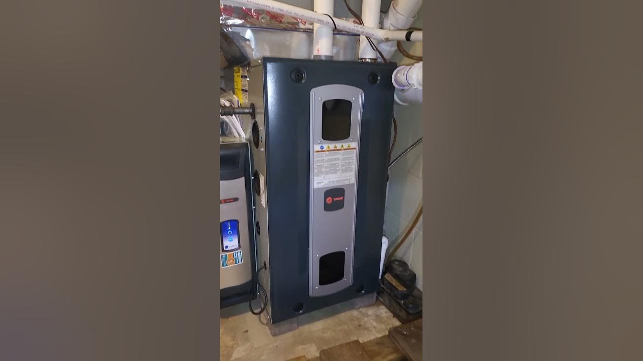 Installation of trane home comfort system trane s9v2vs affordable