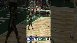 Caitlin Clark Hail Mary Pass to Katie Lou Samuelson at Seattle Storm | Indiana Fever Profile