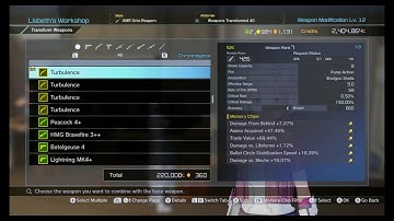 Upgrading weapon in Lisbeth