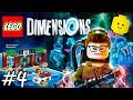 Ghostbusters LEGO Dimensions Part 4 - Spooky Cartoon Video Game for Halloween PS4 Gameplay