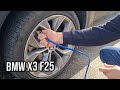 How to Inflate Tyres and Reset TPMS: BMW X3 F25 28iX