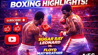 Sugar Ray Leonard vs. Floyd Mayweather Sr. 1978-09-09