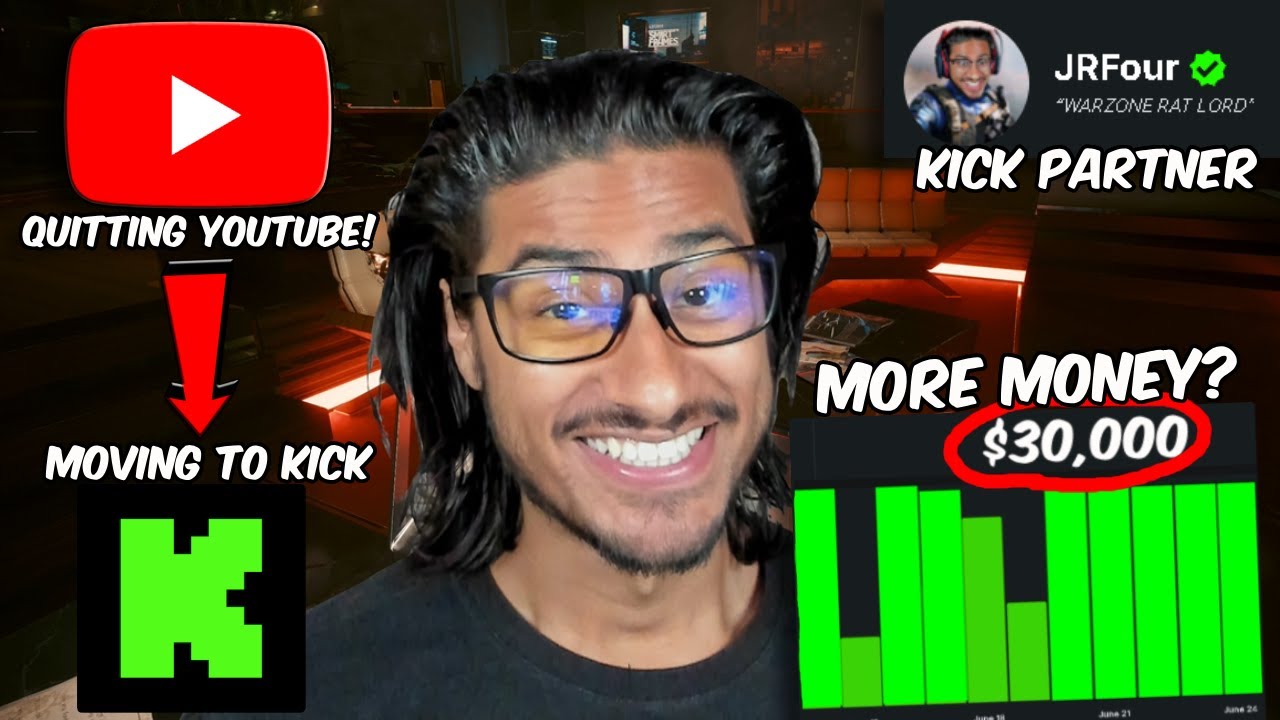 QUITTING YOUTUBE FOR KICK?!?