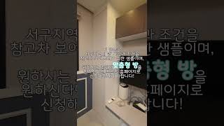 탄방동 거실분리 1.5룸1000/60 붙박이장 쇼파 넓…