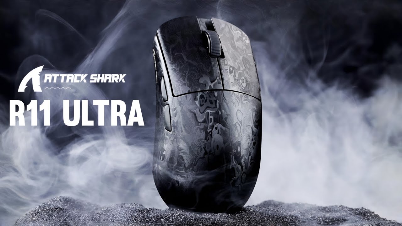 Profesyoneller İçin Tasarlandı! Attack Shark R11 Ultra / Karbon Fiber ...