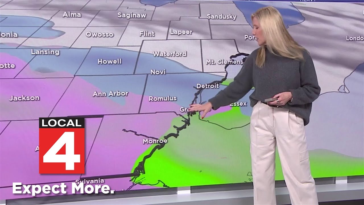 Metro Detroit weather forecast Nov. 17, 2025 -- 4 p.m. Update - YouTube