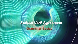 Subject Verb Agreement I Grammar Basics I Dr Papori Barooah