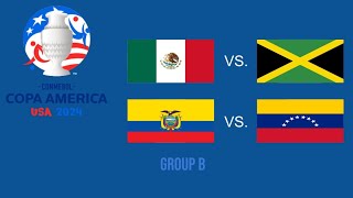 Copa América 2024 Marble Soccer Simulation: Group B Matchday 1 of 3