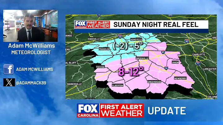 Arctic air moves in, bringing extreme cold temperatures to the mountains