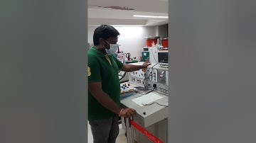 Single Stage Impulse Generator Experiment HV Lab IIT Ropar