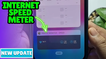 How To Enable Internet Speed Meter in iPhone (New Update)