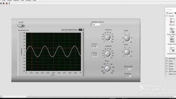 ELCN-100 | Function Generator  &  Frequency Meter (Lab View)