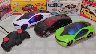 Open Electric CAR box 3d model light car unboxing radio control 3D model light car unboxing