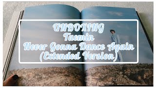 [UNBOXING] Taemin - 3rd Studio Album Never Gonna Dance Again (Extended Version)