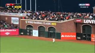2012/10/15 Beltran's two doubles