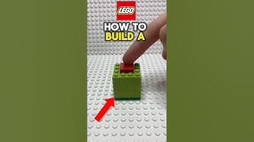 How to Build a *WORKING* LEGO Button! 👀 #viral #lego #button #tutorial
