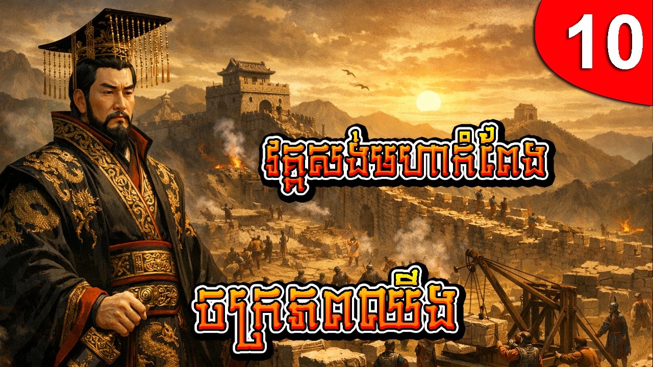 ចក្រភពឈីង វគ្គសង់មហាកំពែង ep 10 រឿងចិន រឿងភាគចិន រឿងភាគចិននិយាយខ្មែរ Chinese Drama Full HD 1080p