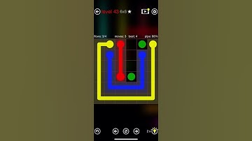 Flow Free - Manias - 6x6 Mania - Level 43