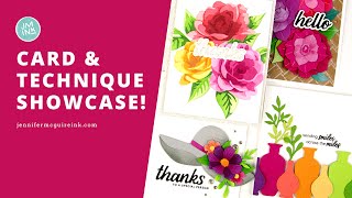 Card Showcase [Many Cards + NEW Tips & Tools!] + Giveaways! by Jennifer McGuire Ink 35,145 views 3 months ago 38 minutes