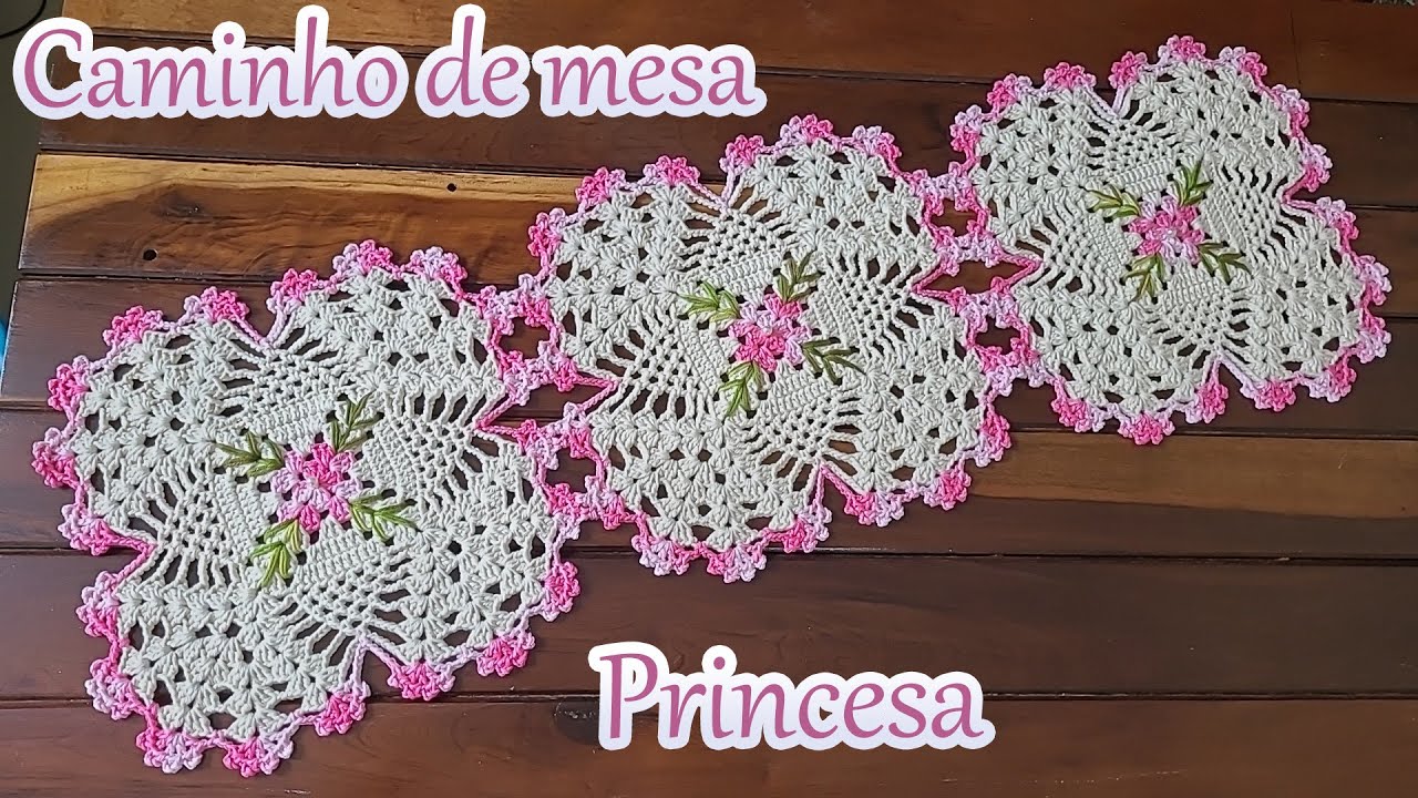 Lise Crochê - Muita delicadeza para uma linda princesinha