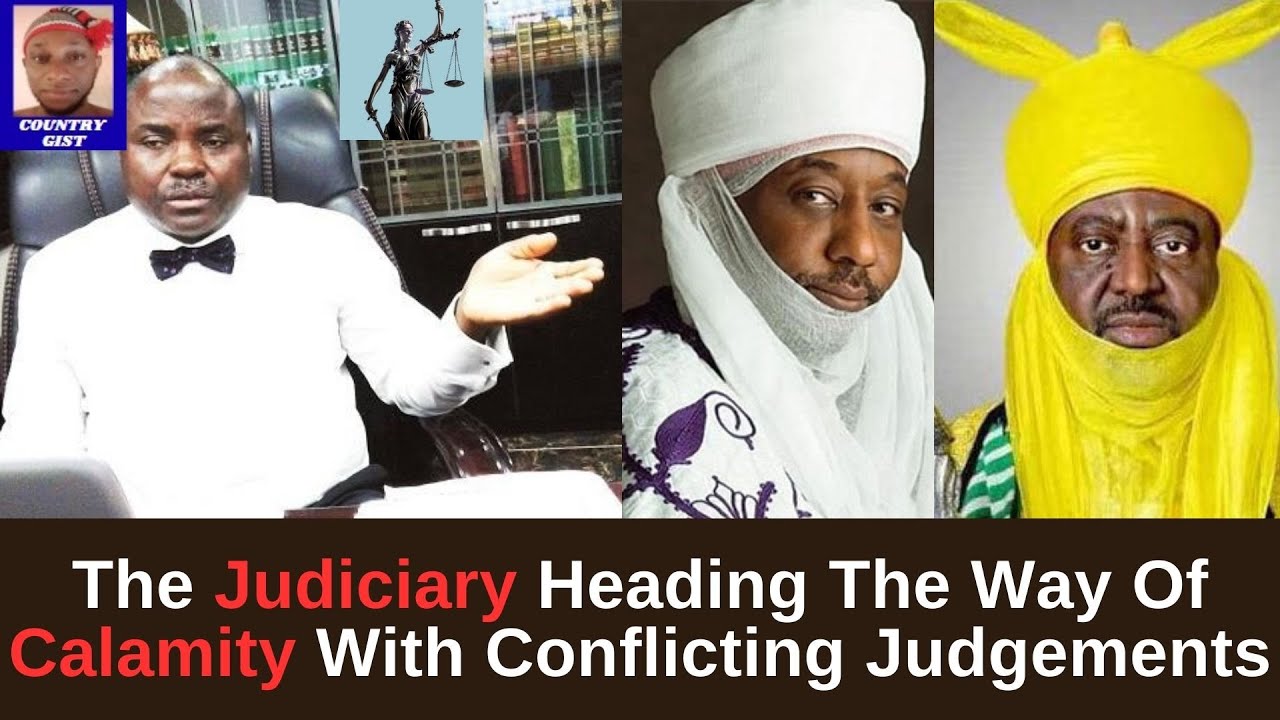 The Judiciary Heading The Way Of Calamity With Conflicting Judgements...