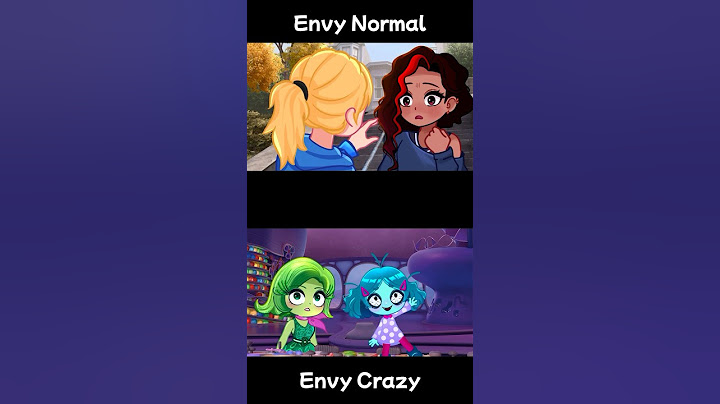 Envy wants Val’s hair - Envy Crazy vs Envy Normal #insideout2 #insideout