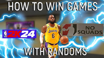 How To WIN Rec Games With Randoms | NBA 2K24 Tips and Tricks