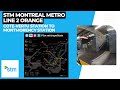 Stm montreal metro line 2 orange  ctevertu station to montmorency station  full route