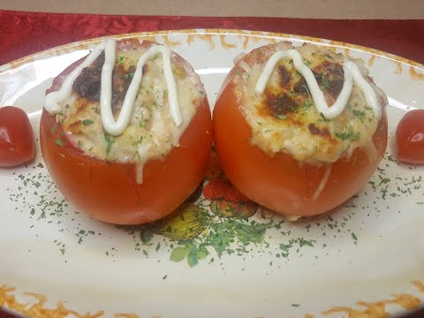 Vídeo: Tomates Rellenos De Atún Y Alcaparras: Una Receta Paso A Paso Con Una Foto