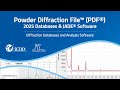 ICDD Product Release 2025