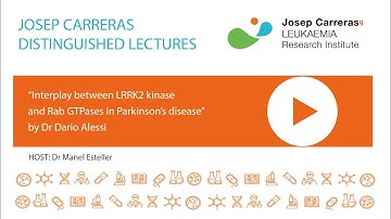 Dr Dario Alessi: “Interplay between LRRK2 kinase and Rab GTPases in Parkinson’s disease”