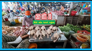 Chợ Lớn Mũi Né Phan Thiết Đầy Ắp Hải Sản Tôm Hùm Tươi Ngon Giá Rẻ Bất Ngờ
