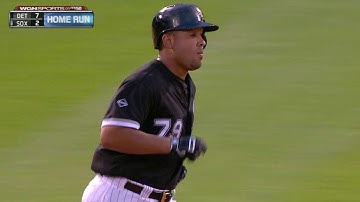 DET@CWS: Abreu crushes a two-run homer to left-center