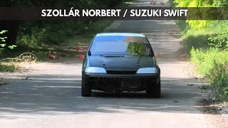Szollár Norbert / Suzuki Swift / Bakonyszentlászló Szlalom 2.forduló 2024. - TheLepoldMedia