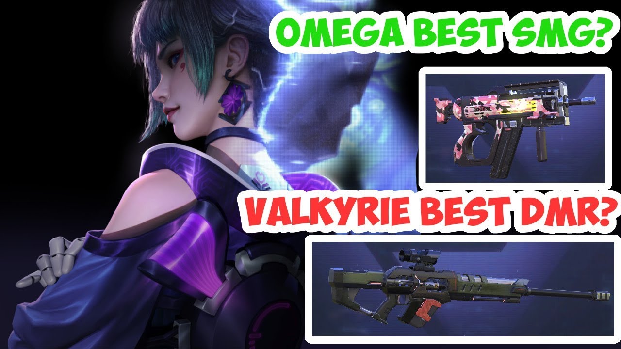 Cyber Hunter - Omega Best SMG Rate + Valkyrie Best DMR Weapons???