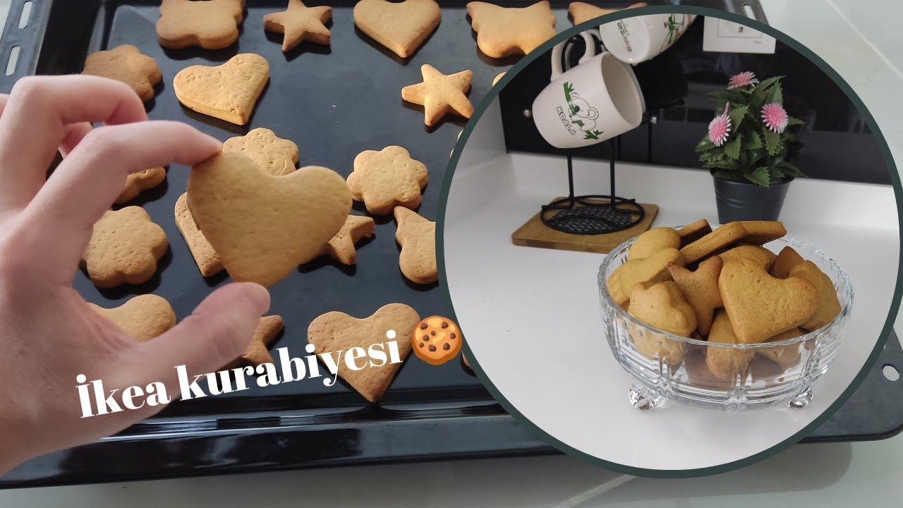 Zencefilli IKEA Kurabiye Tarifi 🍪 // Şeker ilavesiz Sağlıklı