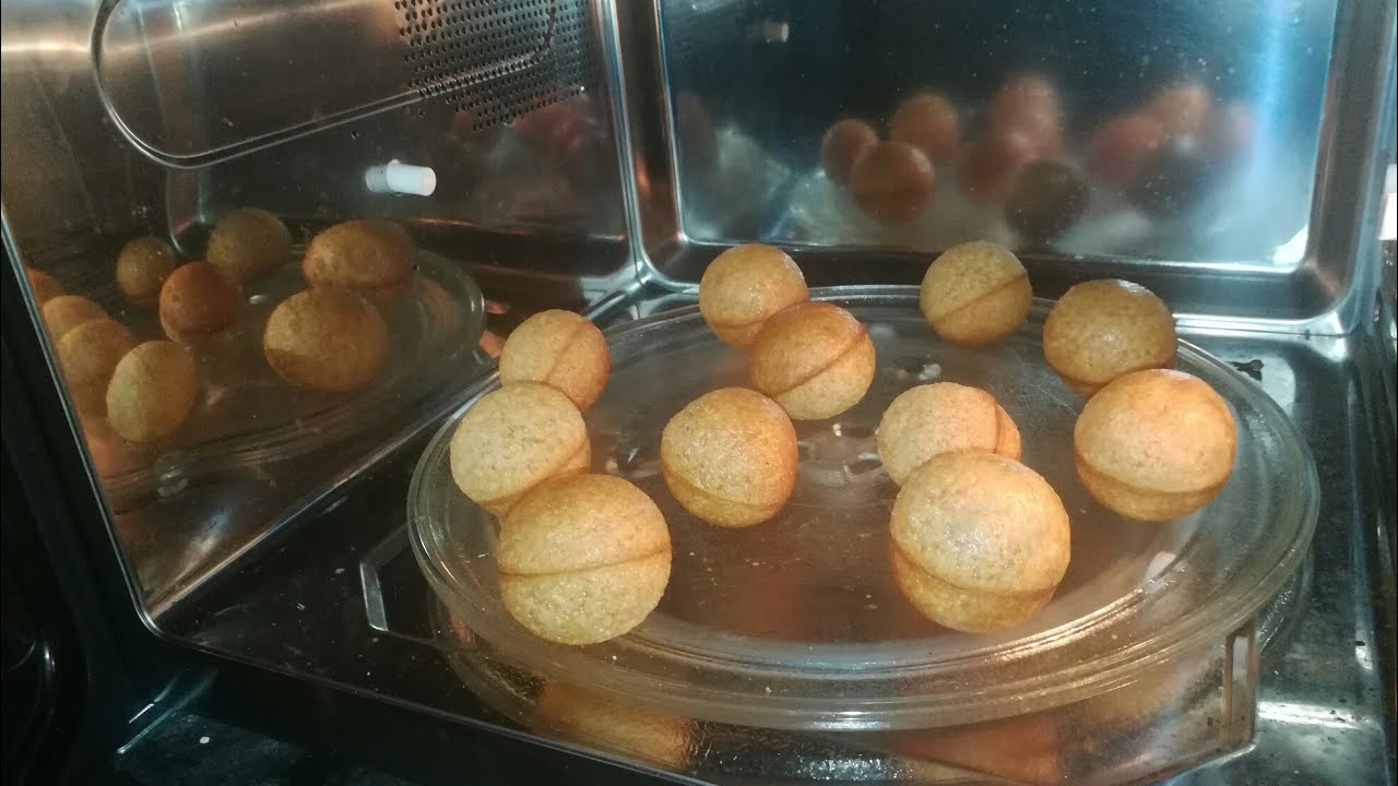 panipuri in microwave without oil YouTube