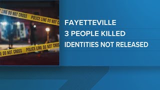 Fayetteville police say welfare check led to discovery of 3 people dead