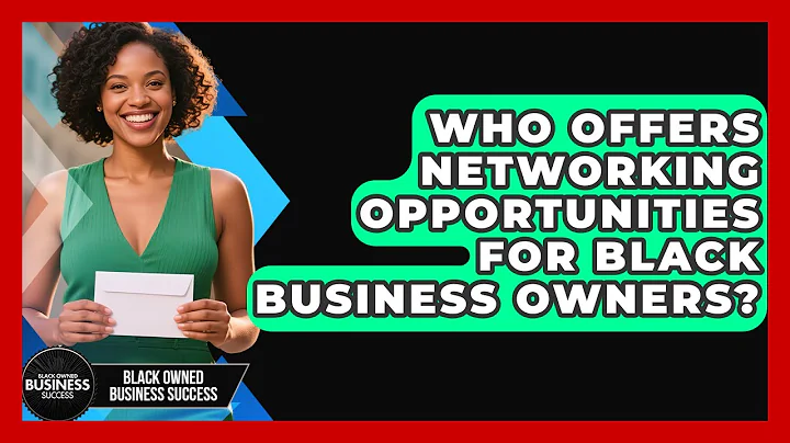 Who Offers Networking Opportunities for Black Business Owners? | Black Owned Business Success News