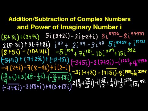 Addition/Subtraction of Complex