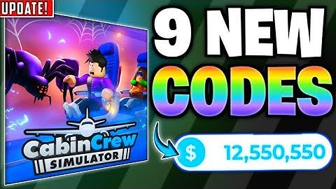 🎁SPECIAL🎁⚡CABIN CREW SIMULATOR CODES NOVEMBER 2025 | ROBLOX CABIN CREW SIMULATOR CODES 2025.