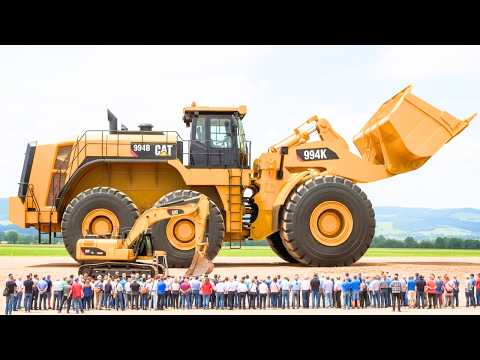 50 Heavy Equipment Giants Working at Another Level