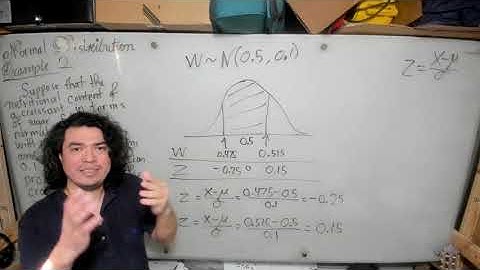 Video 13: Normal Distribution Example 2: Croissant Sugar Quantities