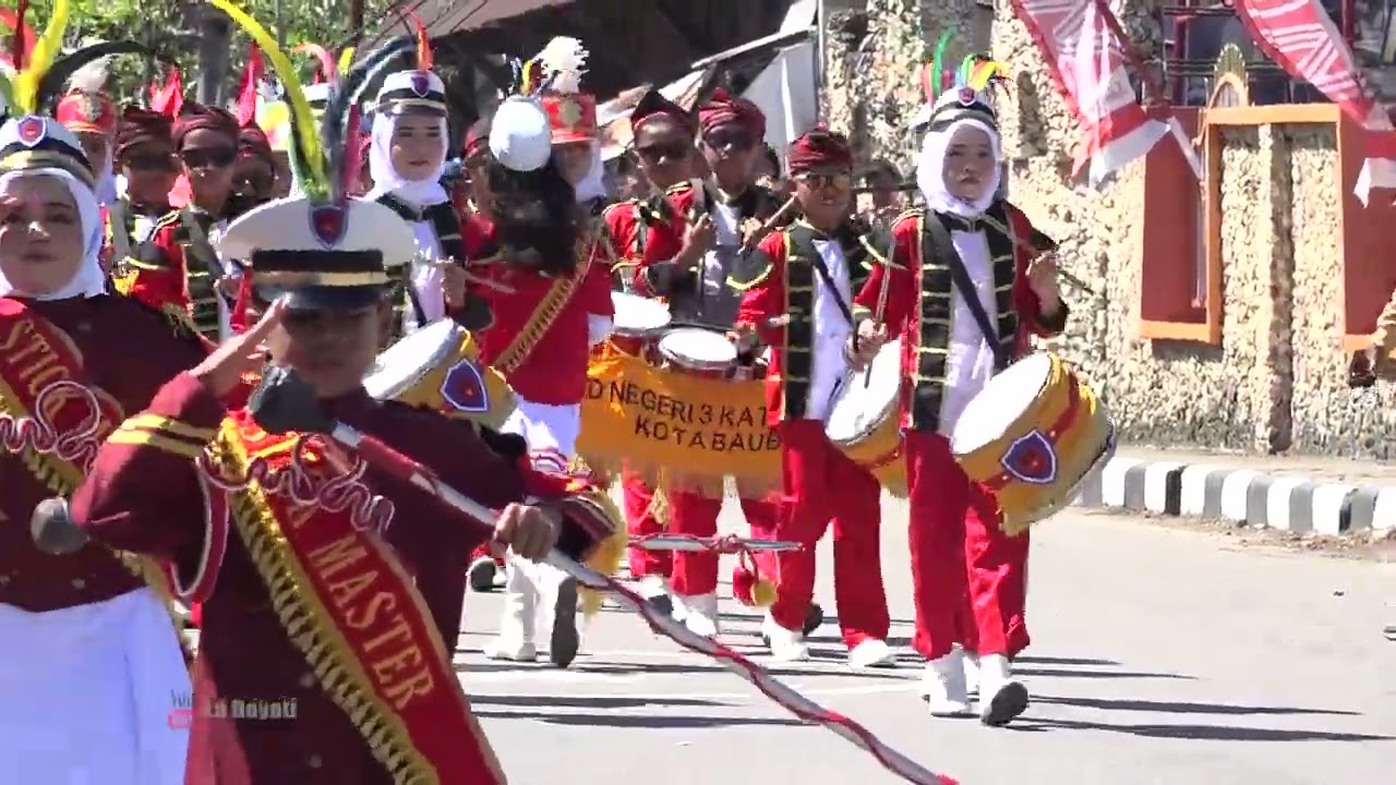 MARCHING BAND SDN 3 KATOBENGKE KOTA BAUBAU TAHUN 2025