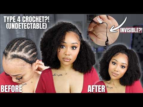 Seamless Type 4 Crochet Install That Looks Like My Real Hair ft HotBraids