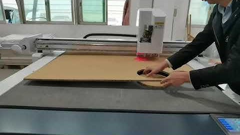 10MM CORRUGATED BOX SAMPLE MAKING WITH DIGITAL CUTTING PLOTTER MACHINE, SAMPLE CUTTING MACHINE