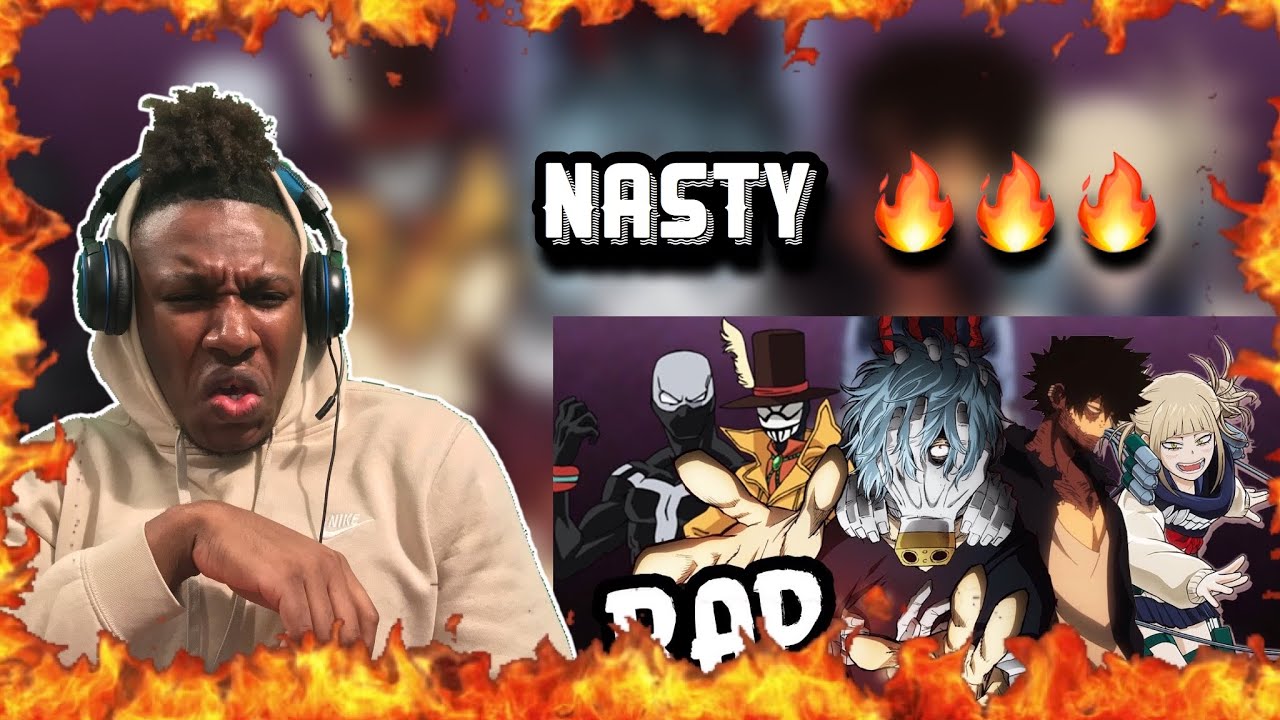 LEAGUE OF VILLAINS RAP CYPHER | RUSTAGE ft. Fabvl, NLJ & More Reaction ...